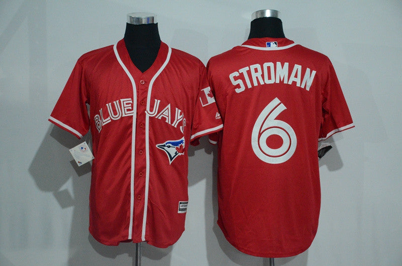 Marcus Stroman Toronto Blue Jays red Alternate jersey