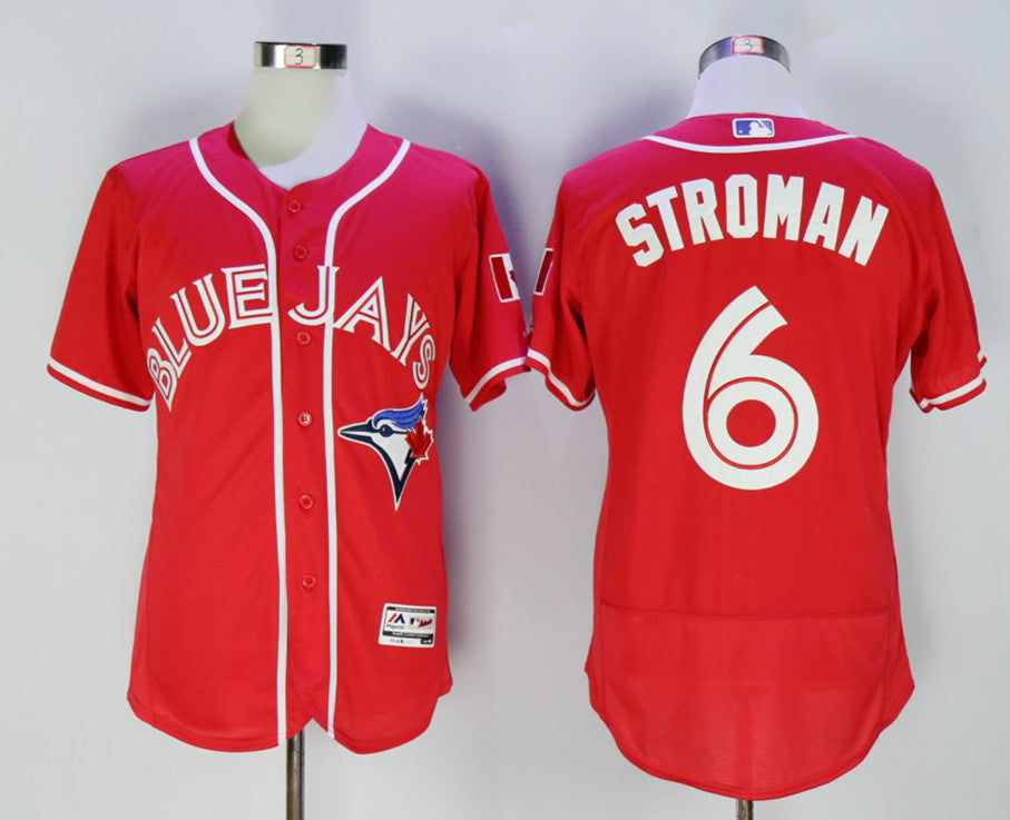 Marcus Stroman Toronto Blue Jays red Alternate jersey