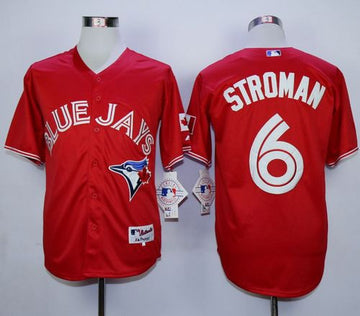 Marcus Stroman Toronto Blue Jays red jersey