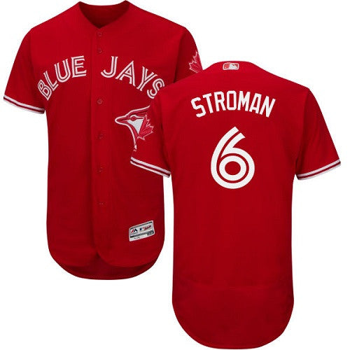 Marcus Stroman Toronto Blue Jays red jersey