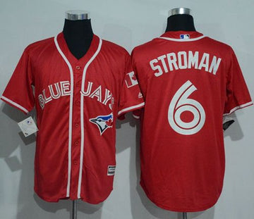 Marcus Stroman Toronto Blue Jays red jersey