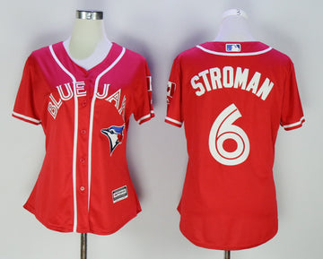 Marcus Stroman Toronto Blue Jays red Alternate jersey