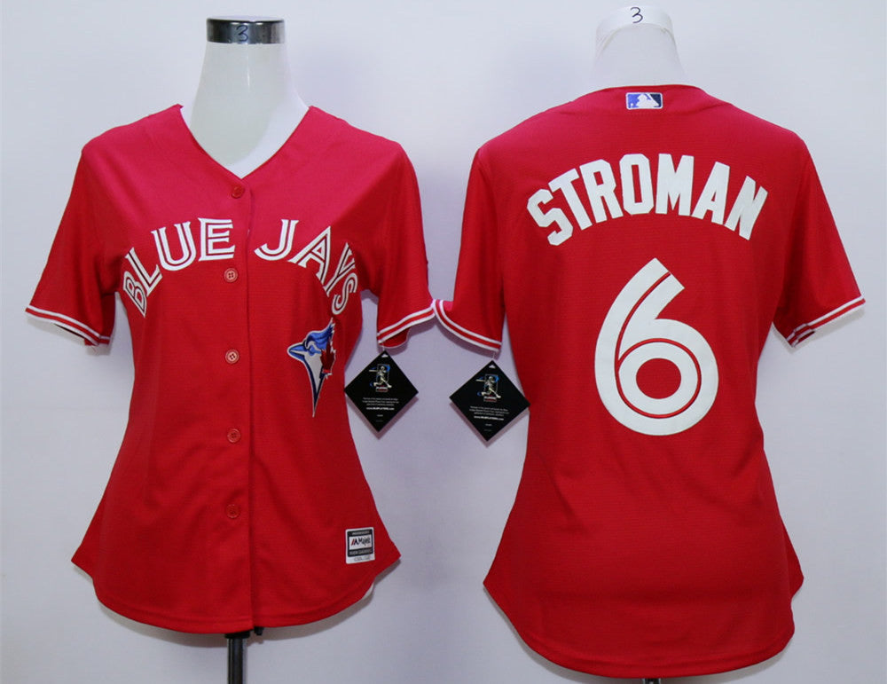 Marcus Stroman Toronto Blue Jays red jersey