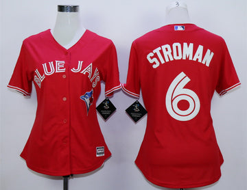 Marcus Stroman Toronto Blue Jays red jersey