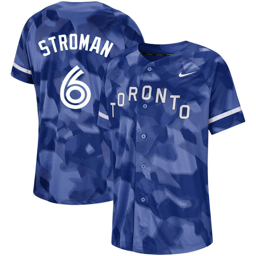 Marcus Stroman Toronto Blue Jays royal Fashion jersey