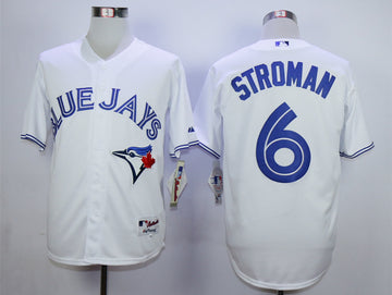 Marcus Stroman Toronto Blue Jays white jersey