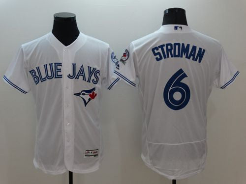 Marcus Stroman Toronto Blue Jays white Authentic jersey