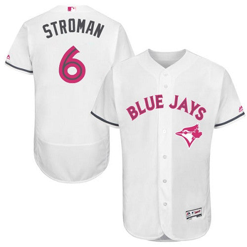 Marcus Stroman Toronto Blue Jays white jersey