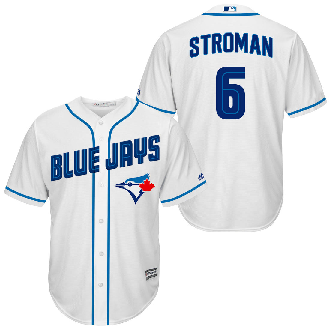 Marcus Stroman Toronto Blue Jays white jersey