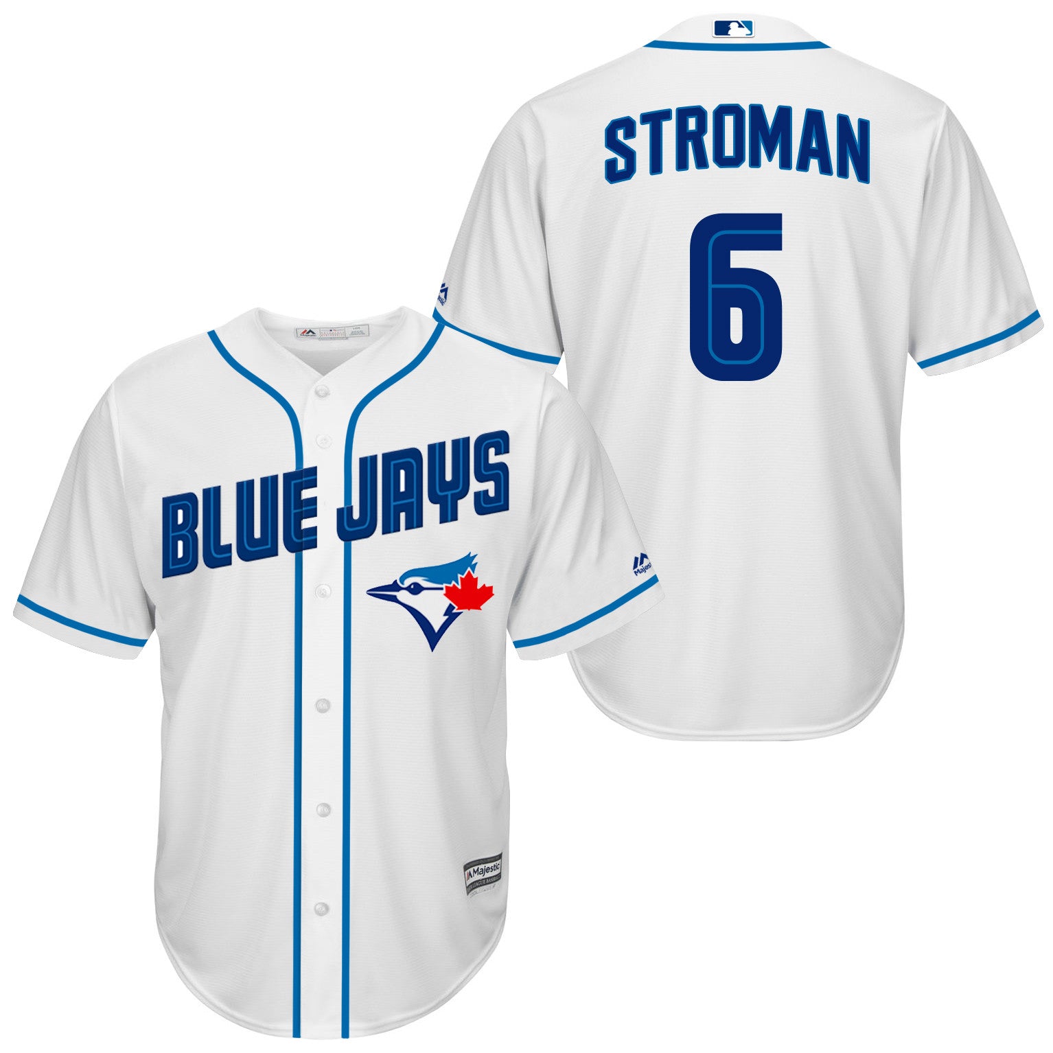 Marcus Stroman Toronto Blue Jays white jersey