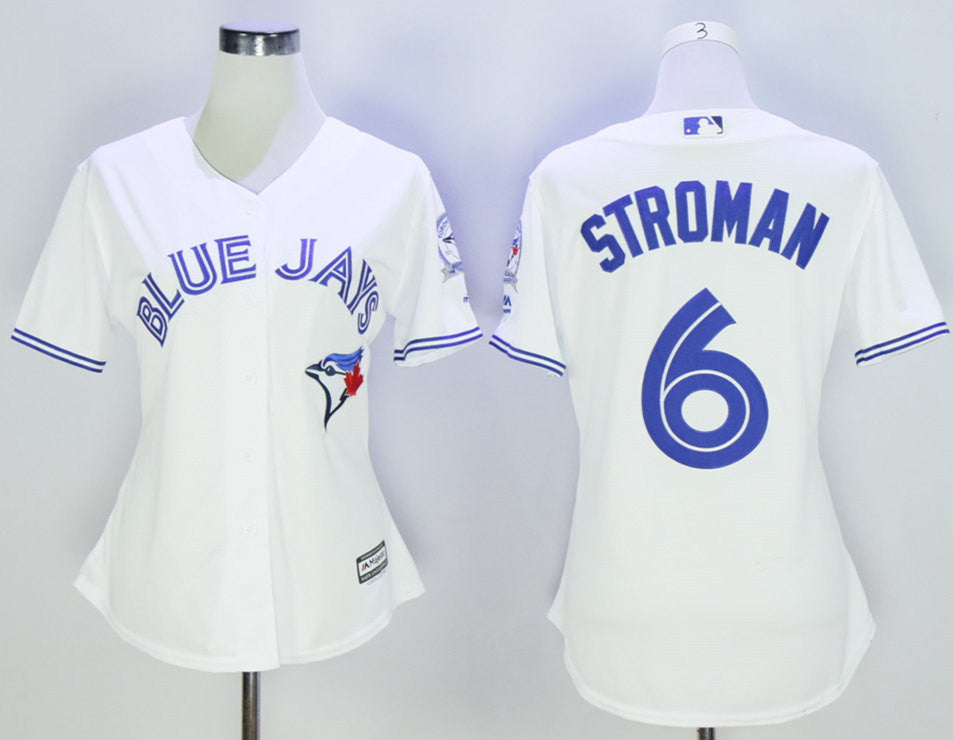 Marcus Stroman Toronto Blue Jays white jersey