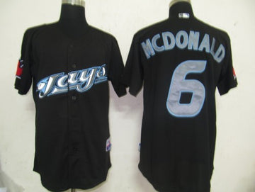 Mcdonald Toronto Blue Jays black jersey