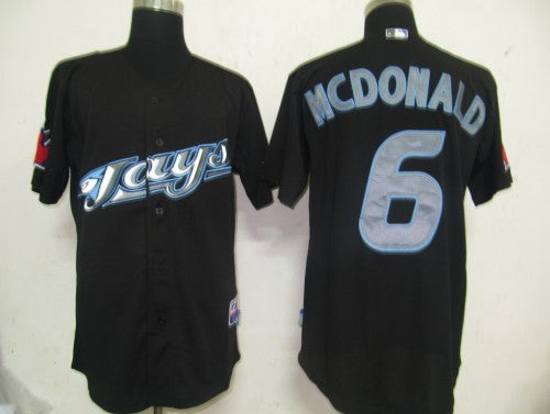 Mcdonald Toronto Blue Jays black jersey