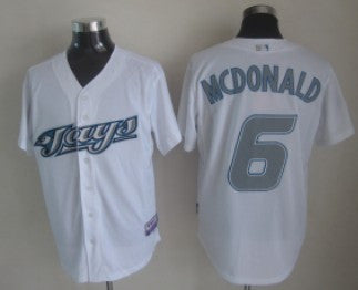 Mcdonald Toronto Blue Jays white jersey
