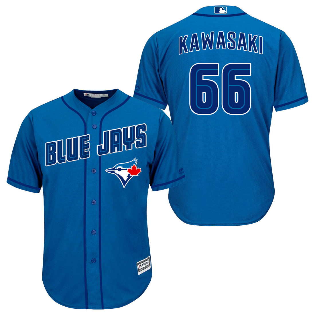 Munenori Kawasaki Toronto Blue Jays blue jersey