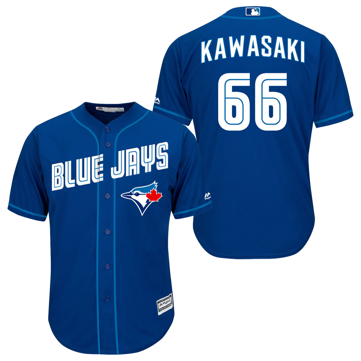Munenori Kawasaki Toronto Blue Jays royal jersey