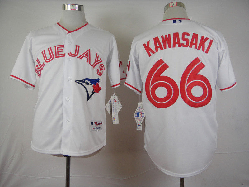 Munenori Kawasaki Toronto Blue Jays white jersey