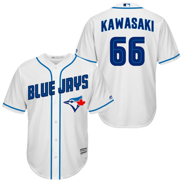 Munenori Kawasaki Toronto Blue Jays white jersey