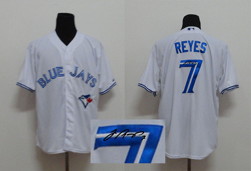 Reyes Toronto Blue Jays white jersey