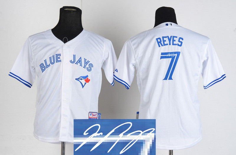 Reyes Toronto Blue Jays white jersey