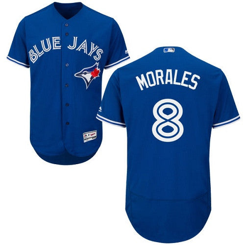 Kendrys Morales Toronto Blue Jays blue jersey