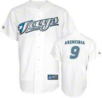 Arencibia Toronto Blue Jays white jersey
