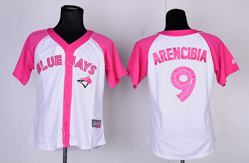 Arencibia Toronto Blue Jays pink Fashion jersey