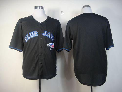 Custom Toronto Blue Jays black Fashion jersey
