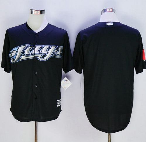 Custom Toronto Blue Jays black jersey
