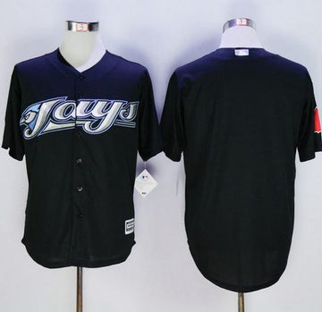 Custom Toronto Blue Jays black jersey