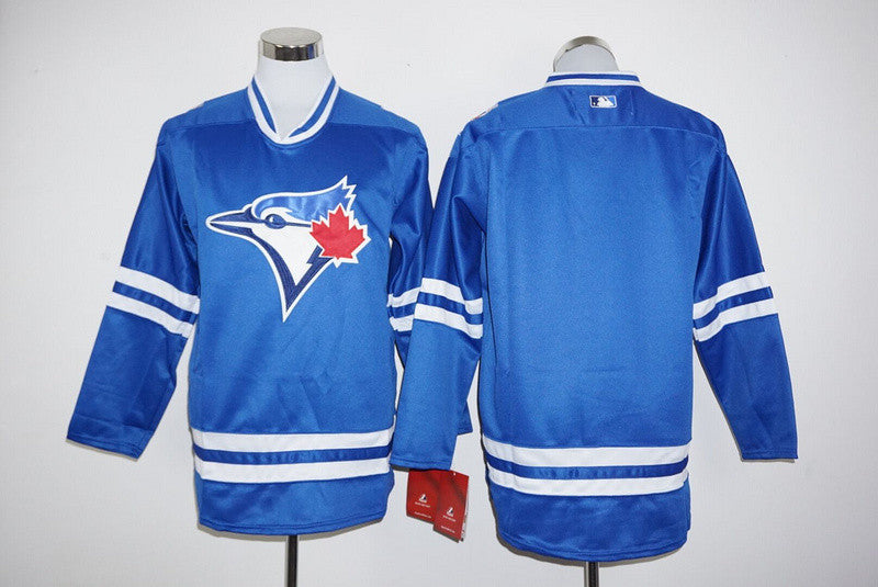 Custom Toronto Blue Jays blue jersey