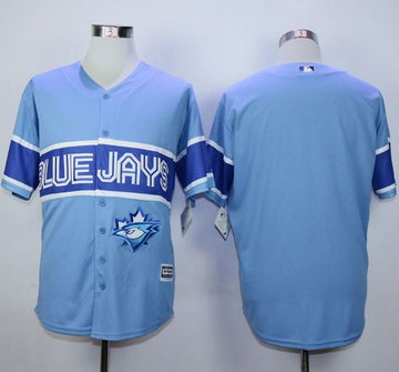 Custom Toronto Blue Jays blue jersey