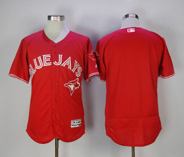 Custom Toronto Blue Jays red jersey