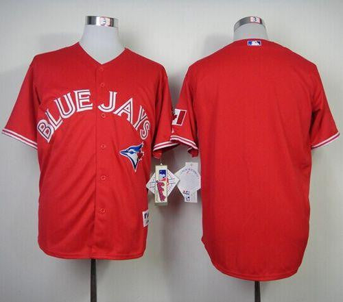 Custom Toronto Blue Jays red jersey