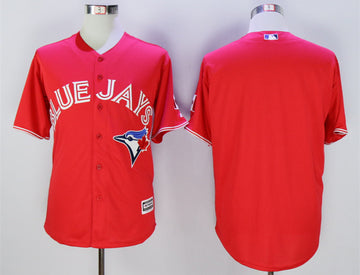 Custom Toronto Blue Jays red jersey