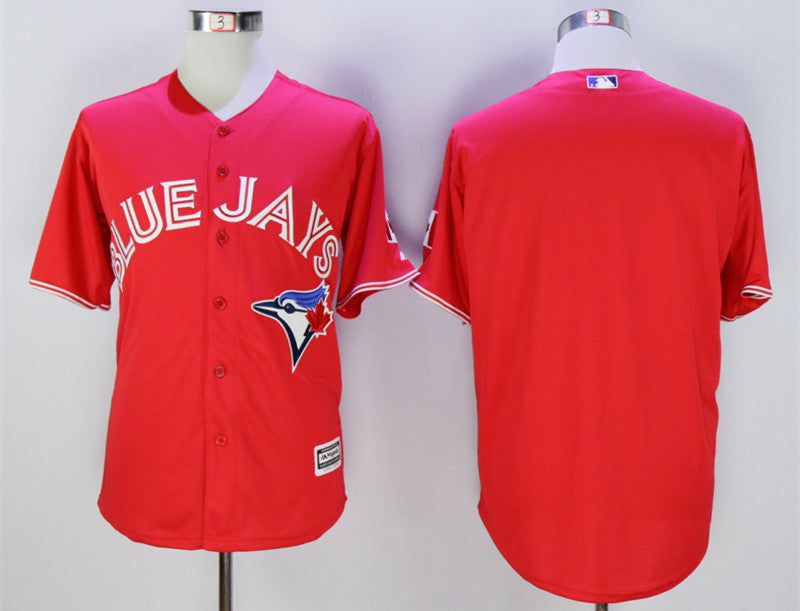 Custom Toronto Blue Jays red jersey