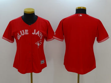 Custom Toronto Blue Jays red jersey