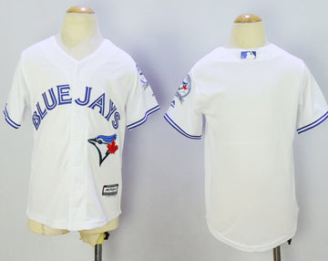 Custom Toronto Blue Jays white jersey