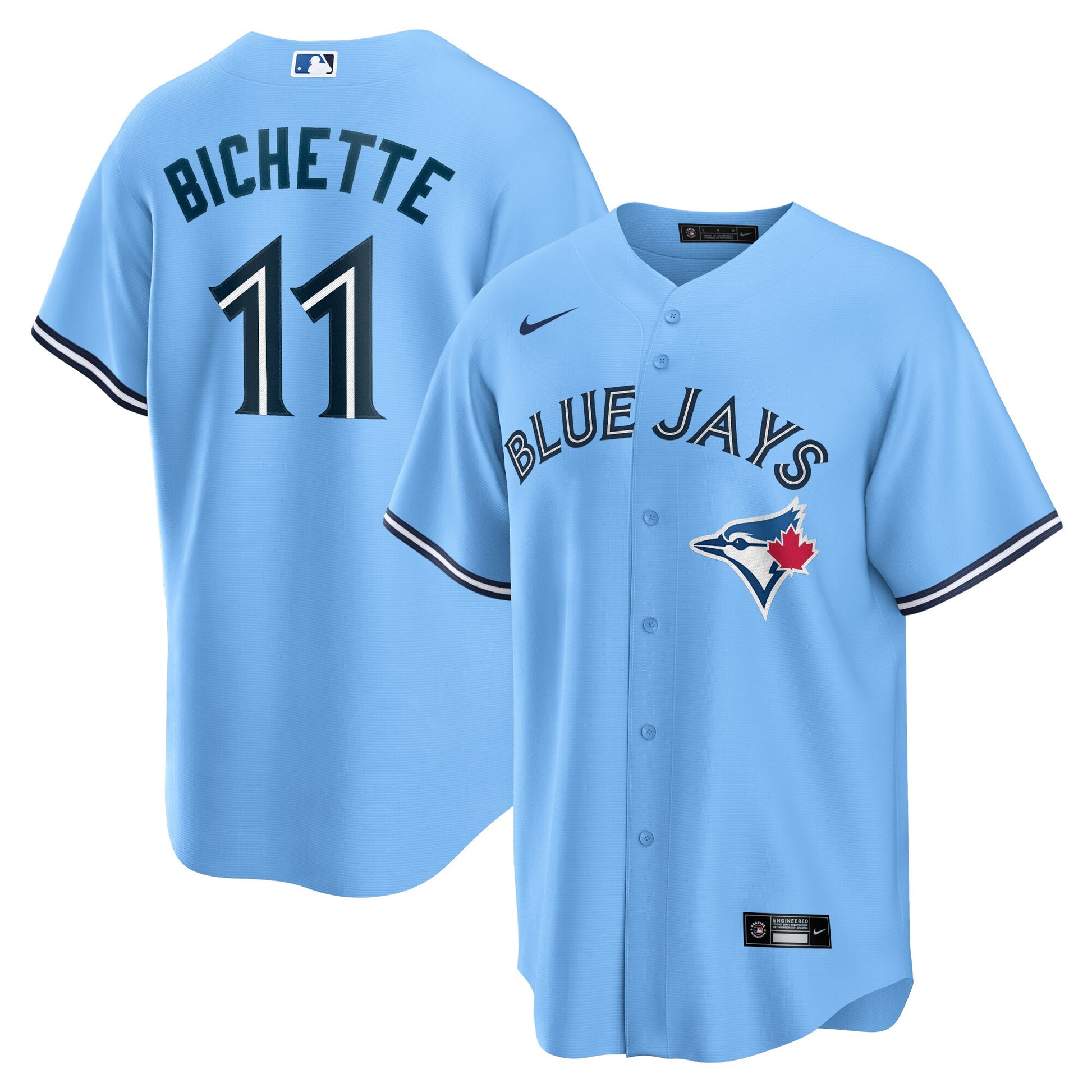 Bo Bichette Toronto Blue Jays blue Alternate jersey