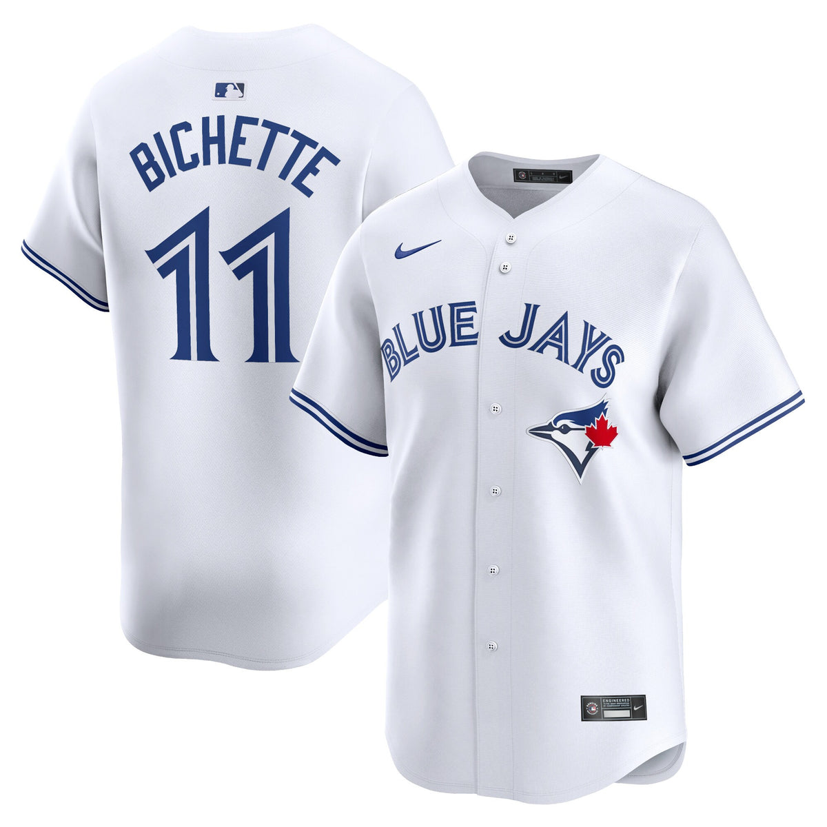 Bo Bichette Toronto Blue Jays white Limited jersey