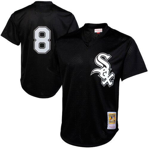Bo Jackson Chicago White Sox black Cooperstown jersey