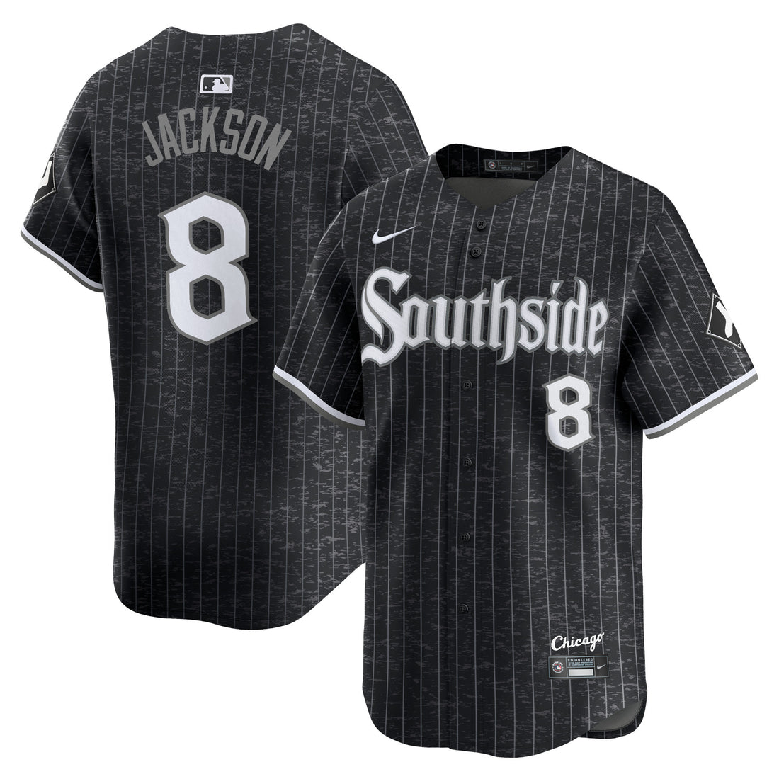 Bo Jackson Chicago White Sox black City Connect jersey
