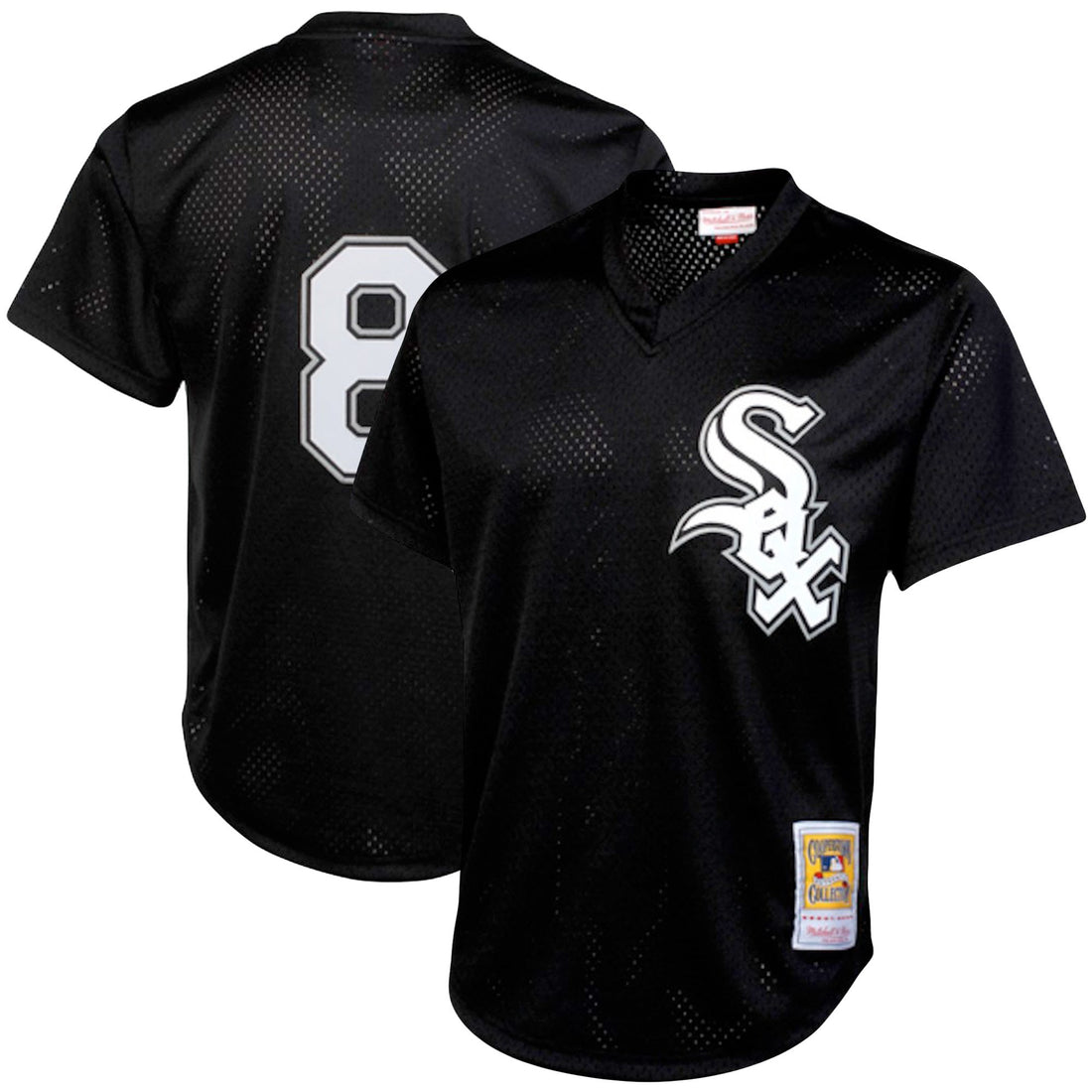 Bo Jackson Chicago White Sox black Cooperstown jersey