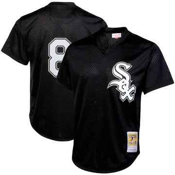 Bo Jackson Chicago White Sox black Cooperstown jersey
