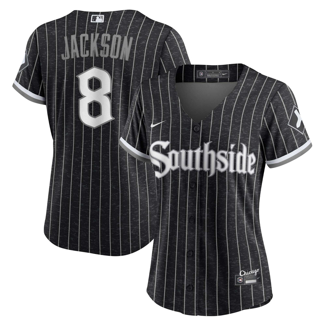 Bo Jackson Chicago White Sox black City Connect jersey