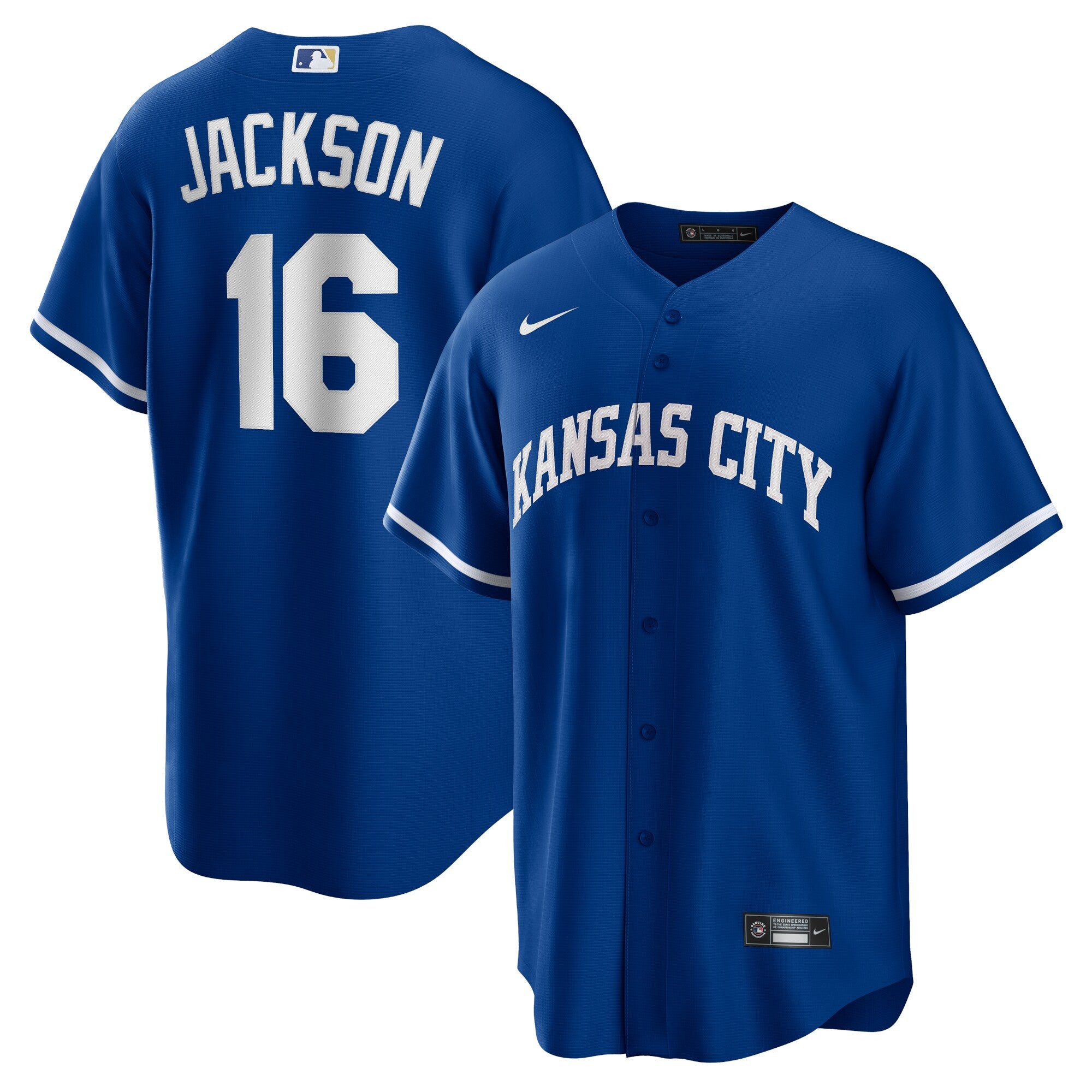 Bo Jackson Kansas City Royals royal Alternate jersey