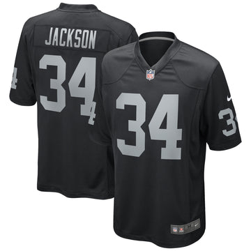 Bo Jackson Las Vegas Raiders black Game jersey