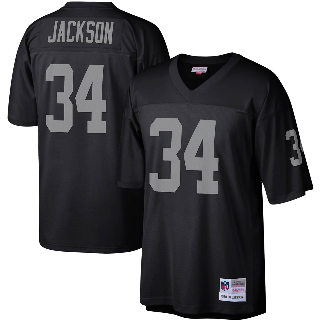 Bo Jackson Las Vegas Raiders black jersey
