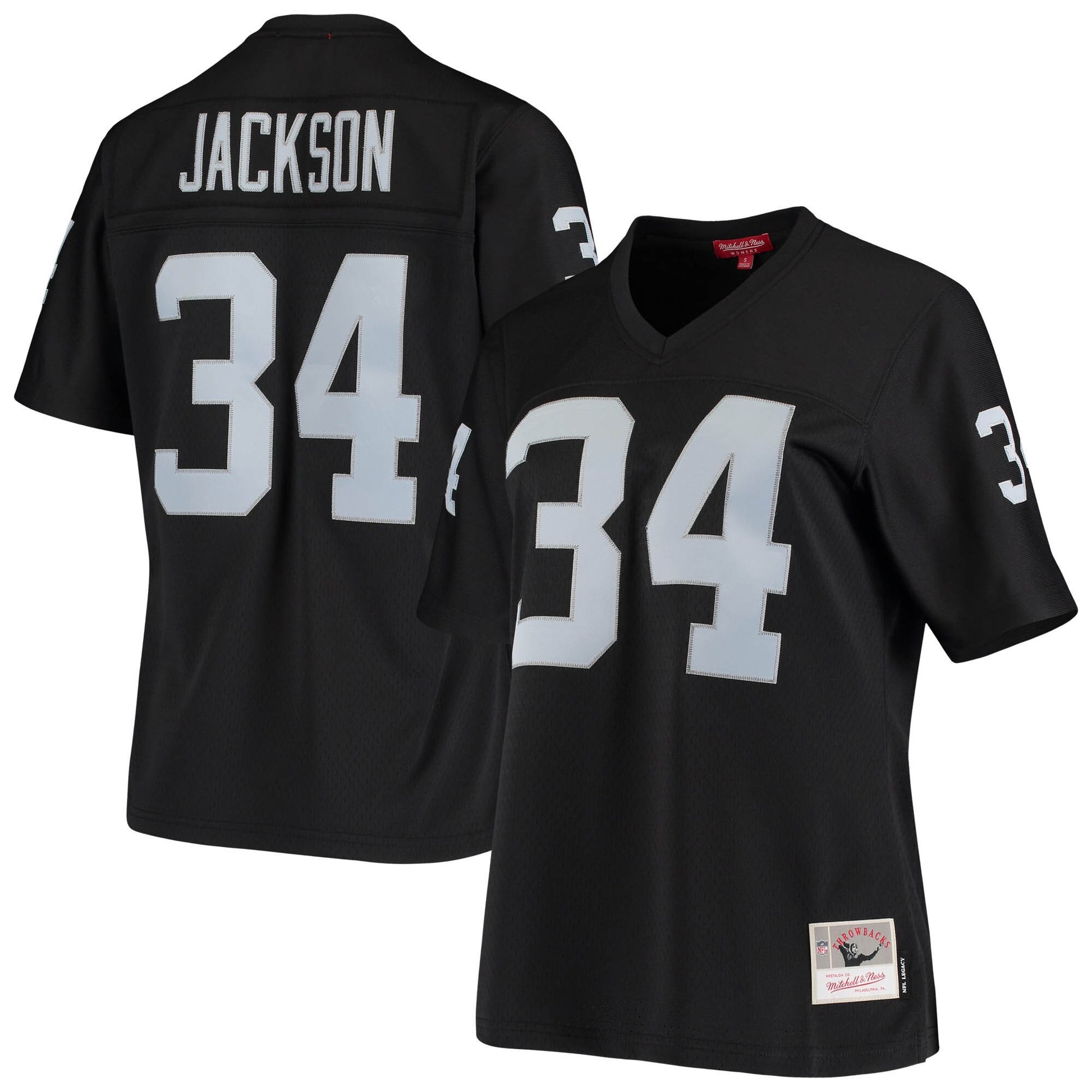 Bo Jackson Las Vegas Raiders black jersey