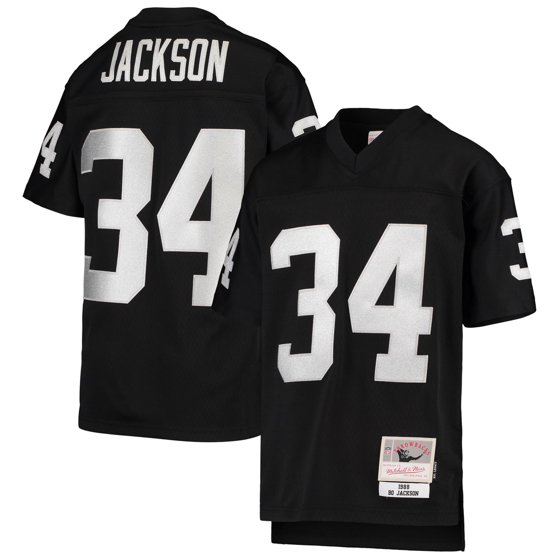 Bo Jackson Las Vegas Raiders black jersey